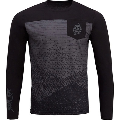 Silvini Ello MD1804 Pánsky voľného strihu black-cloud