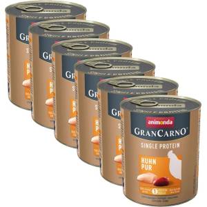 Animonda GranCarno Single Protein - пиле 6 x 800 г