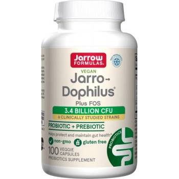 Image 1 of Jarrow Formulas Jarro-Dophilus® Plus FOS | 3.4 Billion CFU Guaranteed [100 капсули]