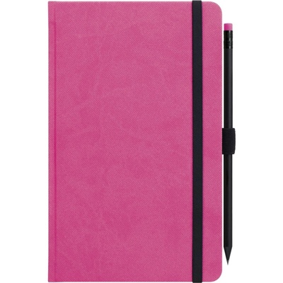 Notes s tužkou růžový