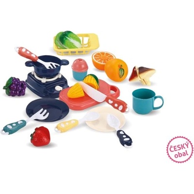 Wiky Кухненски комплект в кошница 26x19x14 см - син - словашка опаковка