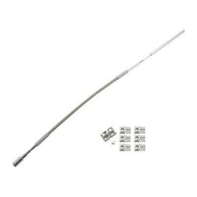 HAUTAU FL 190 flexibilní převod pro kulatá a oblouková okna 400 mm šedý