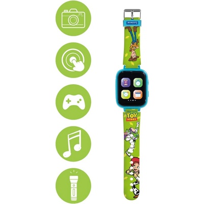 Lexibook Детски смарт часовник Lexibook - Toy Story, 8GB памет, с камера (DMW070TS)