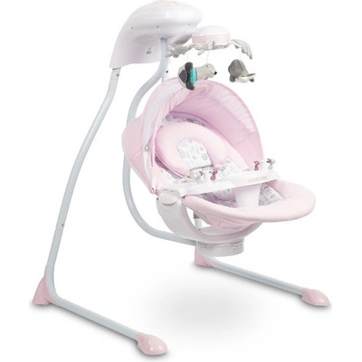 Elektrická houpačka pro nejmenší - Raffi pink electric swing PINK