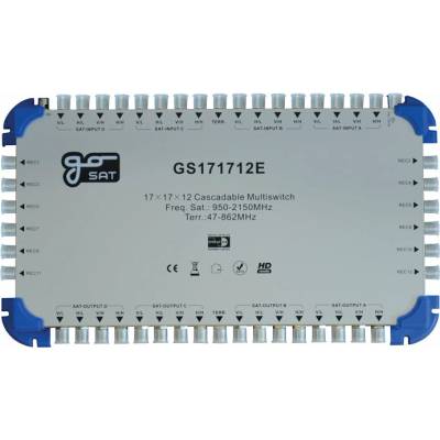 Satelitní multipřepínač GoSAT GS171712E – Hledejceny.cz