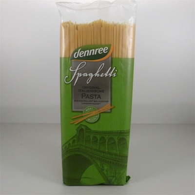 Dennree bio Cestoviny špagety 1 kg