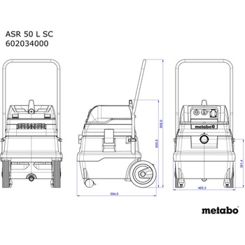 Metabo ASR 50 L SC (602034000)