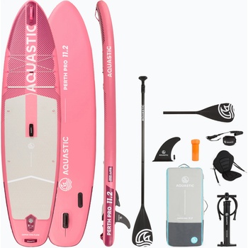 HAJDU Дъска SUP AQUASTIC Perth Pro 11'2" allround розов