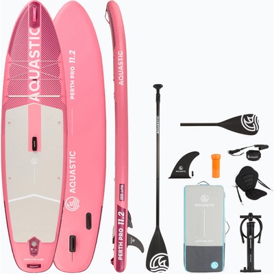 HAJDU Дъска SUP AQUASTIC Perth Pro 11'2" allround розов