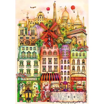 Trefl - Puzzle Midnight in Paris - 1 000 piese