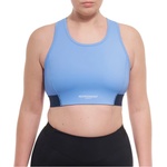 PEPPERMINT Дамски спортен сутиен PEPPERMINT Women's Signature High-Neck Bra Sports bra - Blueberry (114-3732-0313)