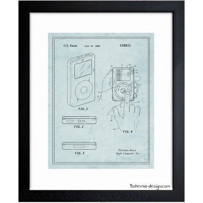 Ilustrace Apple iPod 2004 / 30x40 cm