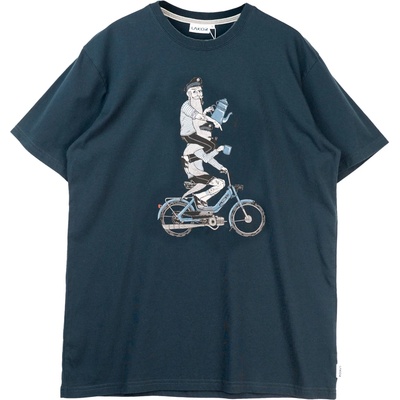 LAKOR Мъжка тениска LAKOR Hitching a Ride T-Shirt - Blueberry - размер XL (216-7673-0114)