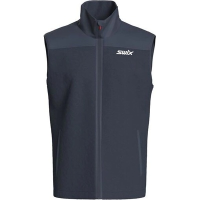 Swix Blizzard Midlayer vesta na běžky modrá