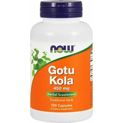 NOW Хранителна добавка Готу Кола, Now Foods Gotu Kola 450mg 100 Veg Caps