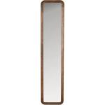 White Label Living Стенно огледало от масивно дърво 26x120 cm Nyko - White Label (8100064)