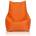 Ecopuf SOLID polyester NC9 Oranžová