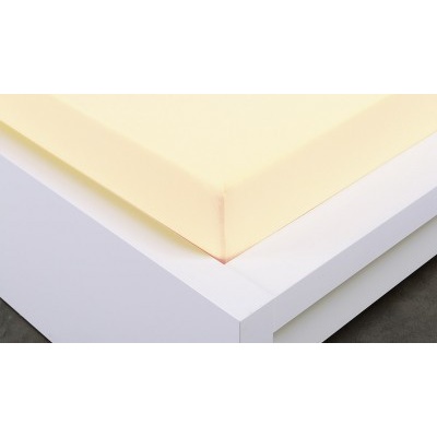 Xpose Jersey prostěradlo Exclusive vanilka 90x200