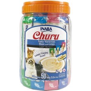 Inaba Foods Cat Churu пюре - риба тон микс 50 бр 50 x 14 г
