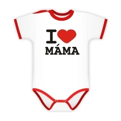Body krátký rukáv I LOVE MAMA
