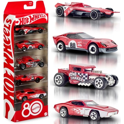 Mattel Hot Wheels 80th Anniversary 5ks