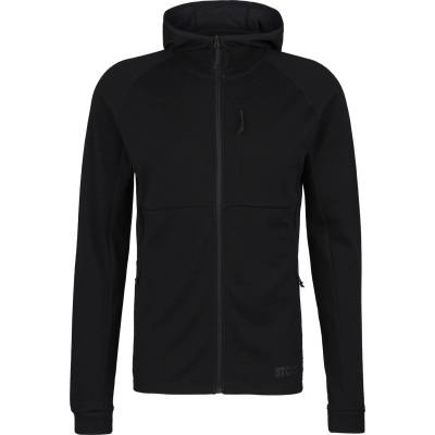 Stoic Мъжко вълнено яке Stoic Merino260 StadjanSt. Hoody Merino hoodie - Black (005-3489-0112)