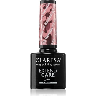 Claresa Gél lak Extend Care 5 in 1 Keratin 3 5 g