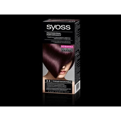 Syoss Permanent Coloration 3-3 Dark Violet