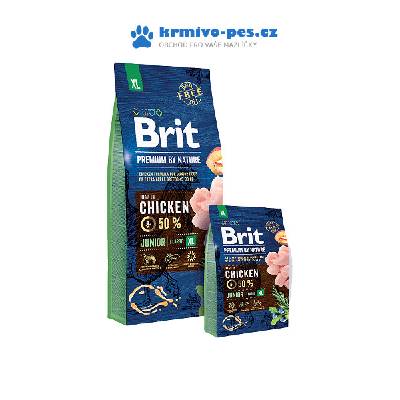 Brit Premium Dog by Nature Junior XL 15 kg