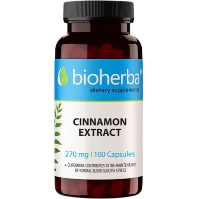 Bioherba Cinnamon Extract 270 mg [100 капсули]