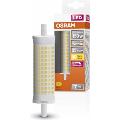 OSRAM LED žárovka LED R7s 118mm 19W = 150W 2452lm 2700K Teplá bílá 360° STAR Stmívatelná OSRSTAN1020