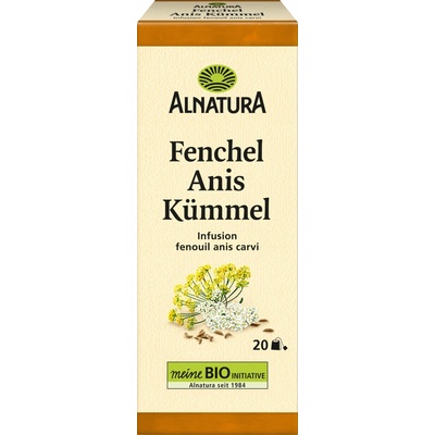 Alnatura Bio čaj z fenyklu anýzu a kmínu 20 čajových sáčků