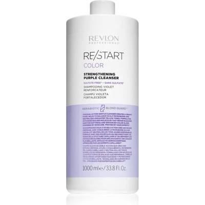 Re/Start Color лилав шампоан за блонд коса и коса с кичури Purple Cleanser 1000ml