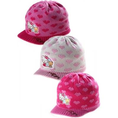 Dívčí čepice HELLO KITTY zateplená