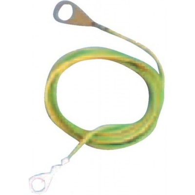 Propojovací zemnící kabel s 2 očky pro elektrický ohradník