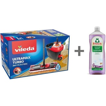 Vileda Ultramax TURBO mop + vědro + FROSCH zdarma ST2211735