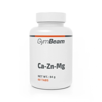 GymBeam Ca-Zn-Mg 60 табл неовкусено