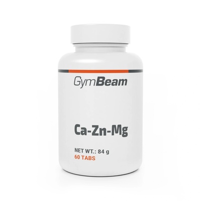 GymBeam Ca-Zn-Mg 60 табл неовкусено