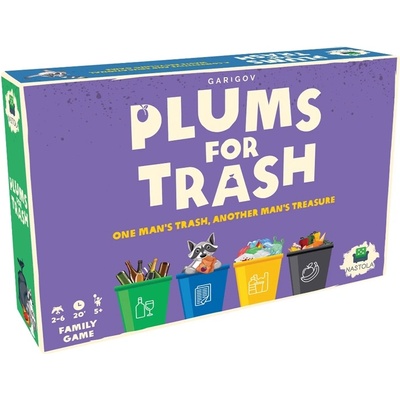 NASTOLA Настолна игра Plums for Trash - Семейна