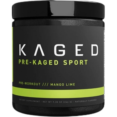 KAGED MUSCLE Pre-Kaged Sport | with Natural Caffeine PurCaf [264-272 грама] Манго с лайм