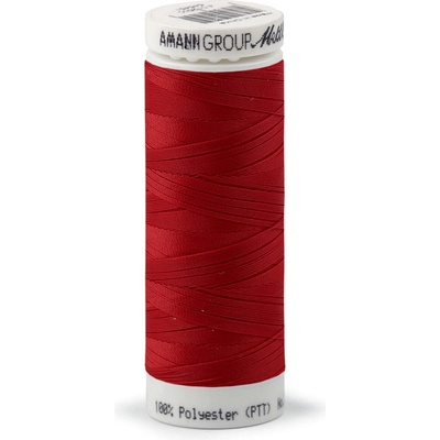 Polyesterové elastické nitě Seraflex Mettler návin 130 m Varianta: 0504 červená, Balení: 5 ks