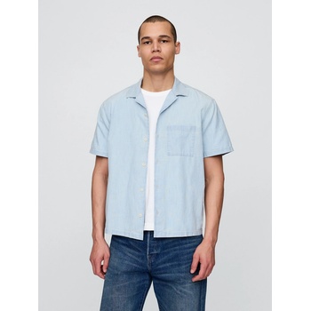 Gap Chambray košile modrá
