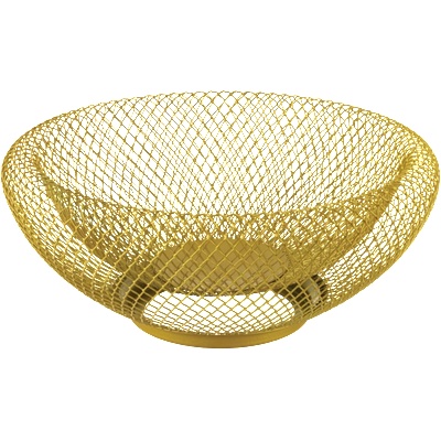 Horecano WICKED-Фруктиера кръгла Ø32xh13cm ЗЛАТНА (232035-2) (01981810)