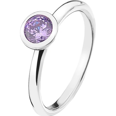 Hot Diamonds strieborný prsteň Emozioni scintilla Lavender Calmness ER020