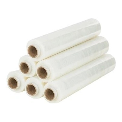 Stretch fólia biela B1500553, biela strečová fólia, šírka 50 cm, 23my