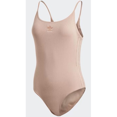 adidas Originals Ribbed Bodysuit Creme béžové