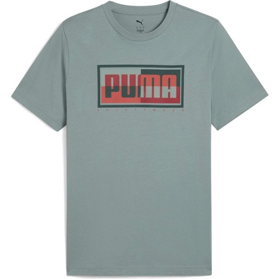 Puma Graphic Puma Gox Tee zelené mix