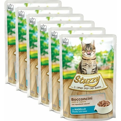 Stuzzy Cat Chunks kúsky tresky v šťave 6 x 85 g