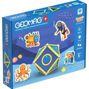 Geomag Магнитен конструктор Geomag - Магнитни истории, Океан, 60 части (G501) - ozone