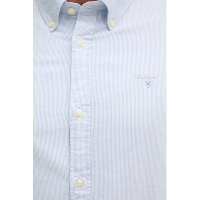 Barbour риза мъжка от памук Striped Oxtown Tailored Shirt (MSH5303)